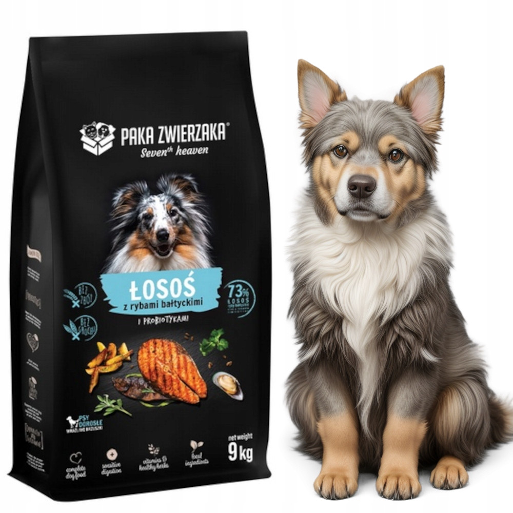 Paka Zwierzaka Seventh Heaven Losos s rybami 9kg