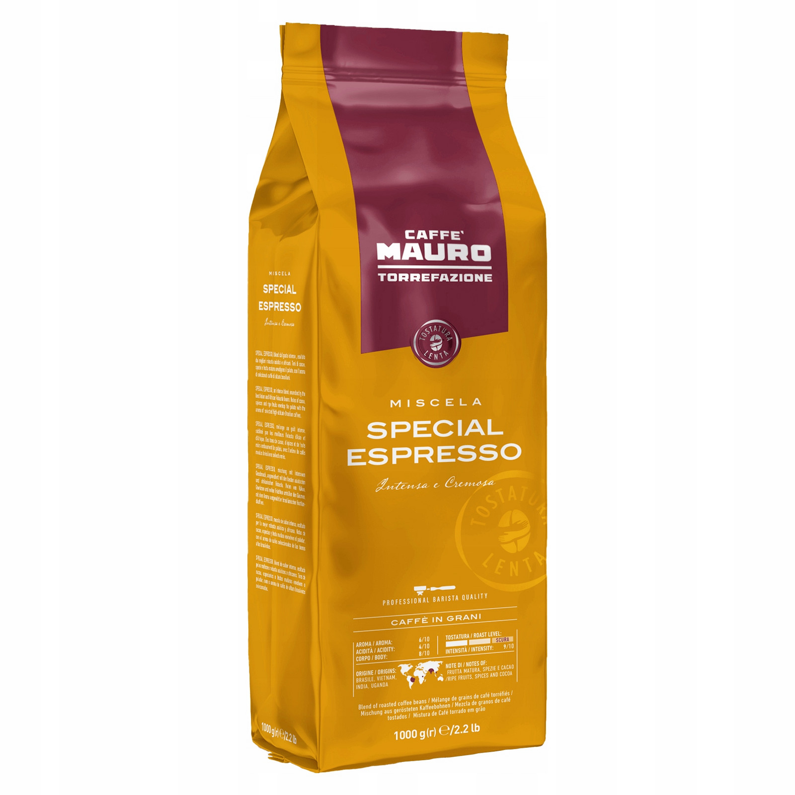 Mauro Special Espresso italská káva 1 kg, Italia 1528