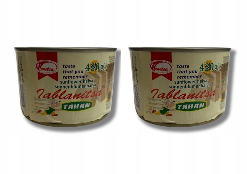 Bulharská Chalva slunečnicová Premium přírodní/vanilka Jablanitsa 420 g