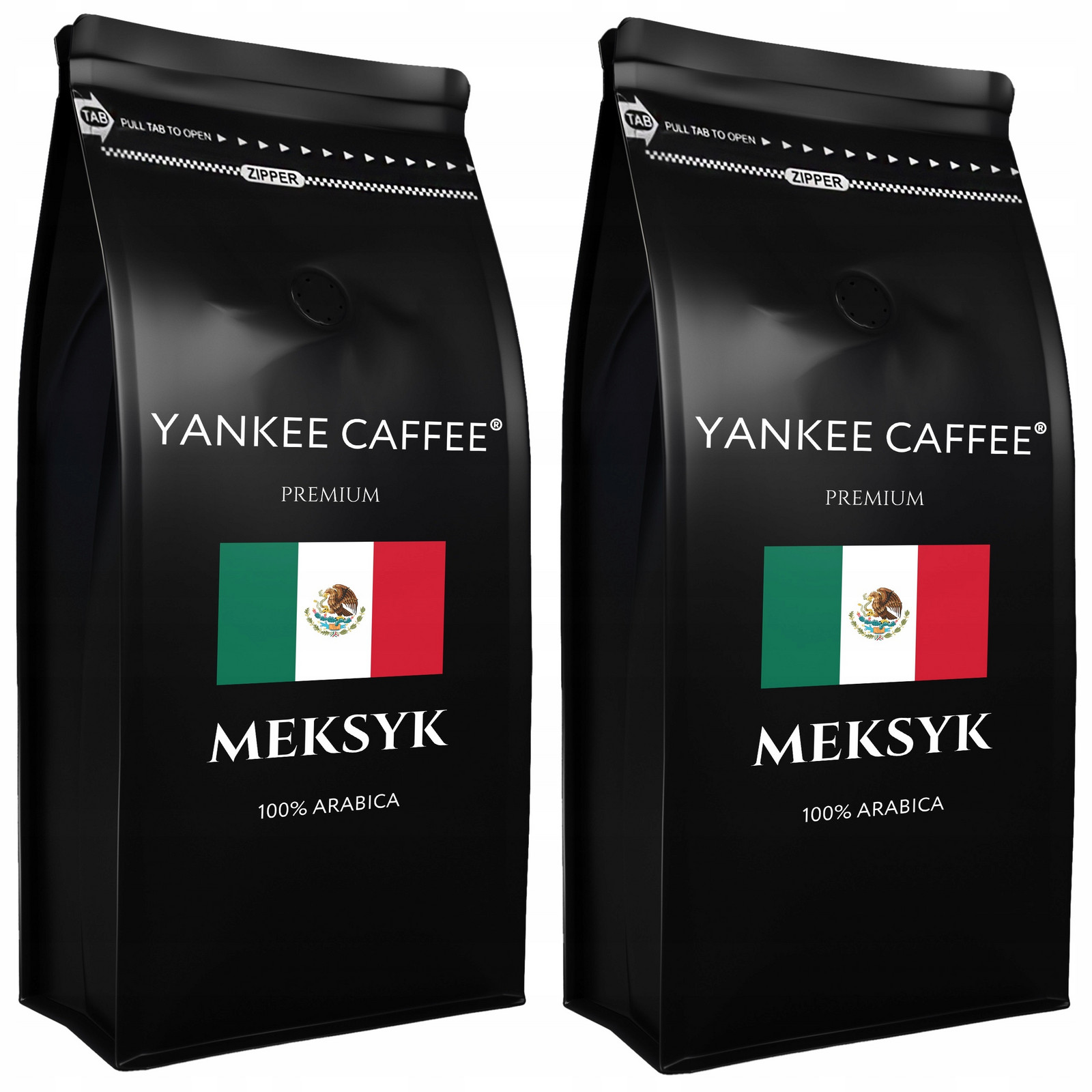 Káva zrnková 2kg 100% Arabica čerstvě pražená Mexiko Do kávovaru (2x1kg)