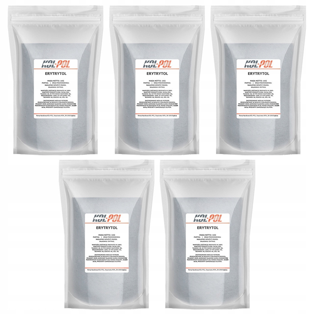 Erytrol 5kg Erythritol přírodní sladidlo 0 kalorií