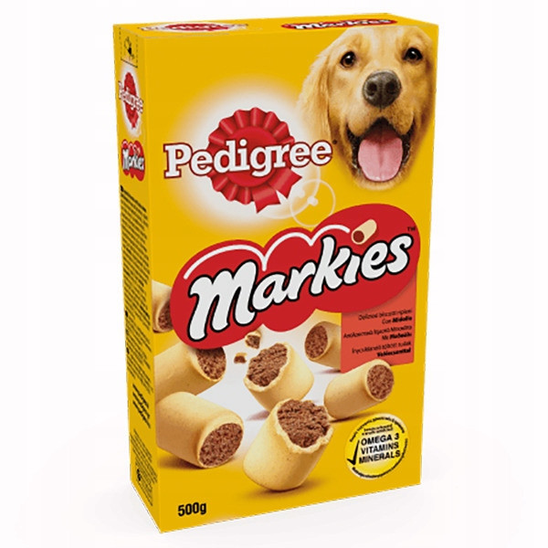 Pedigree Markies Original 12x500g křupavé sušenky pro dospělého psa