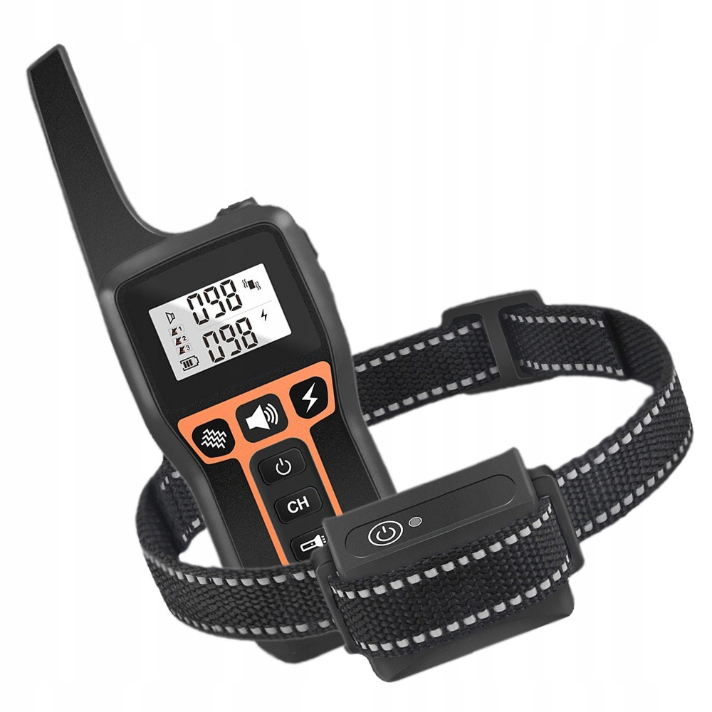 Elektrický Výcvikový Obojek Pro Psa Treser Ledový Výcvikový Obojek 1000 M