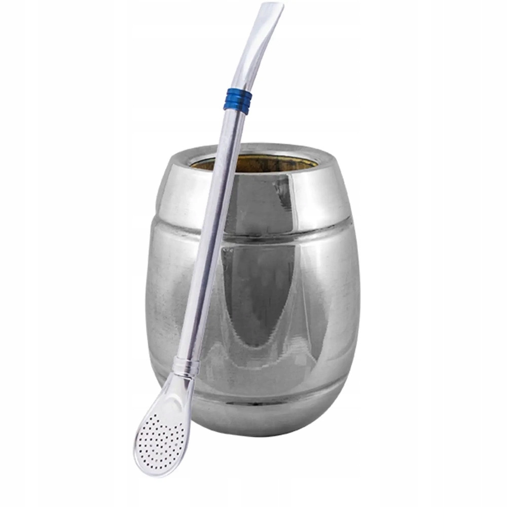 Sada Yerba Mate tykev Palo Santo bombilla Anillo modrá 150 Ml