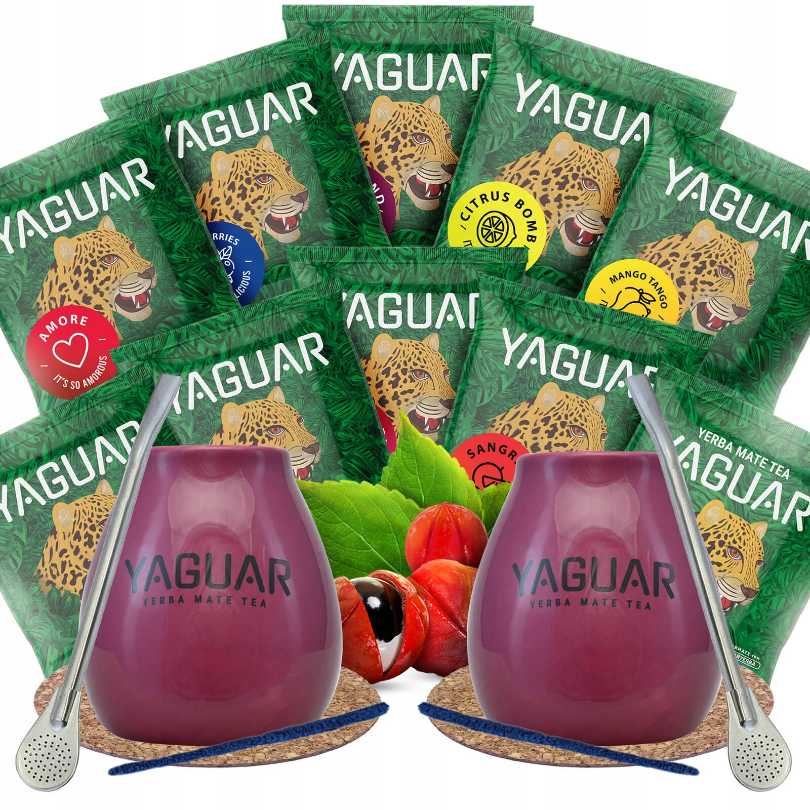 Degustační sada yerba maté pro dva 10x50g