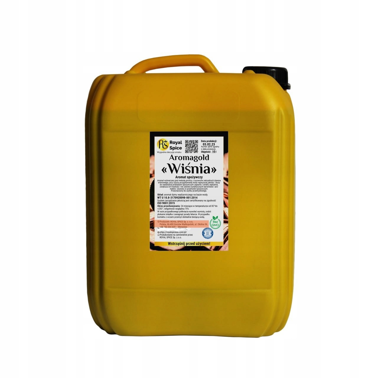 Tekutý udící kouř Aromagold Višeň 10L