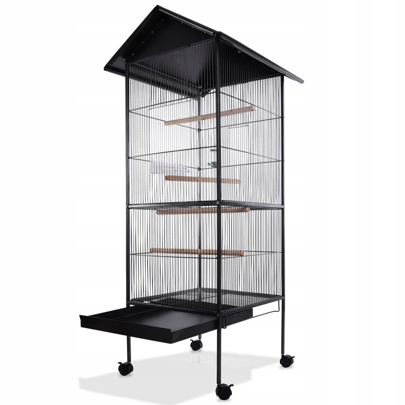 Velká Klec Pro Papoušky Voliéra Pro Ezgotické Ptáky Se Stříškou