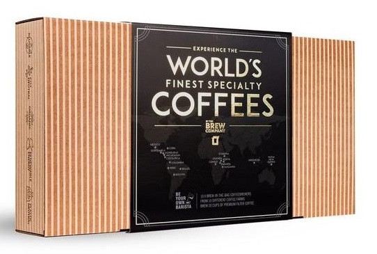 Dárkový box 10ks kávy World Coffees