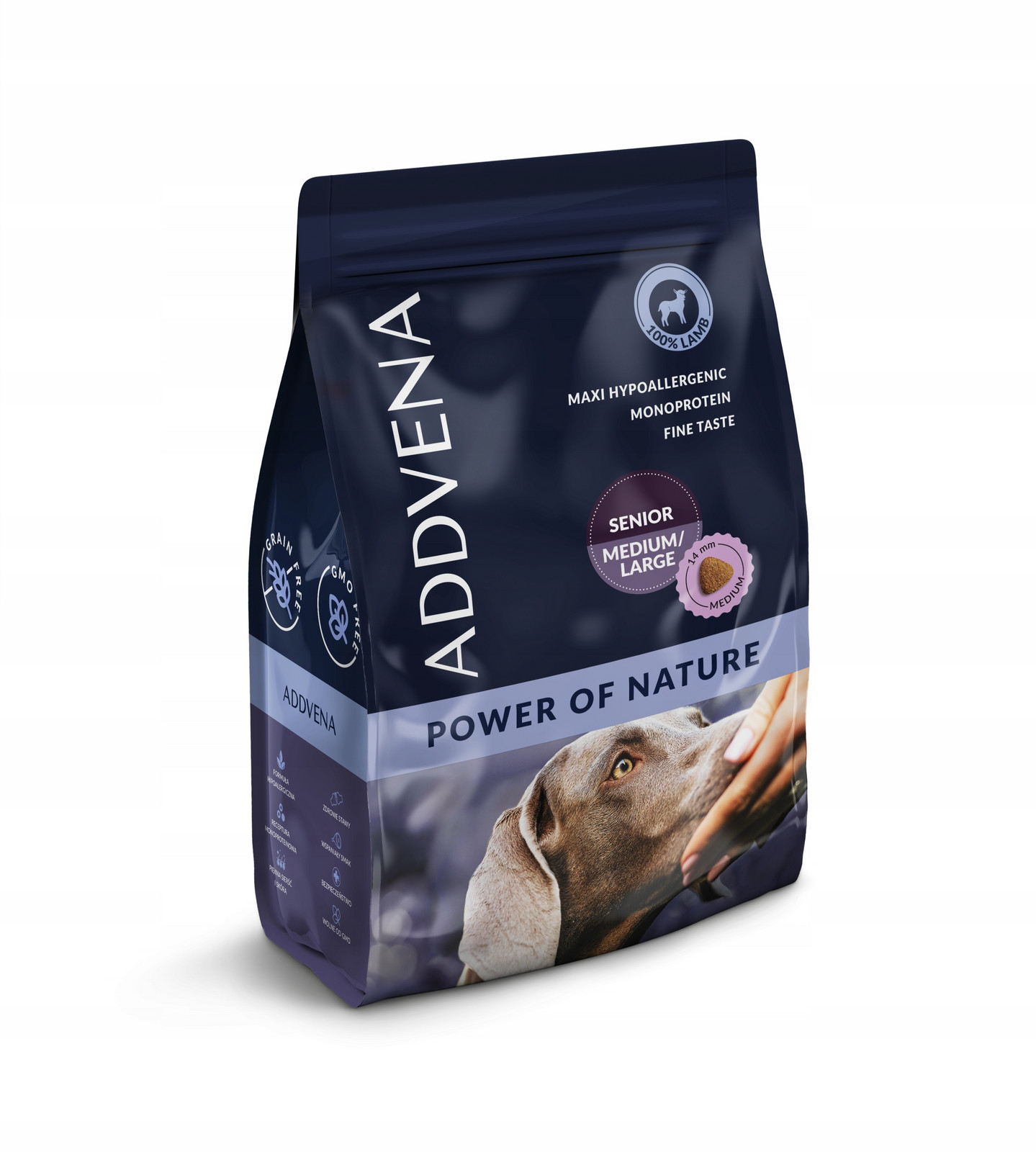 Addvena Power Of Nature Senior Medium/Large 5kg (dříve Addvena Major 20+)