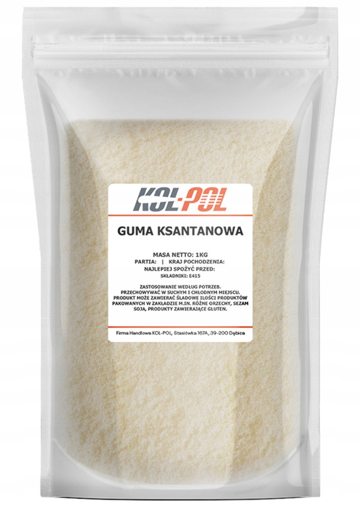 Ksantanová Guma 1kg Přírodní silné zahušťovadlo