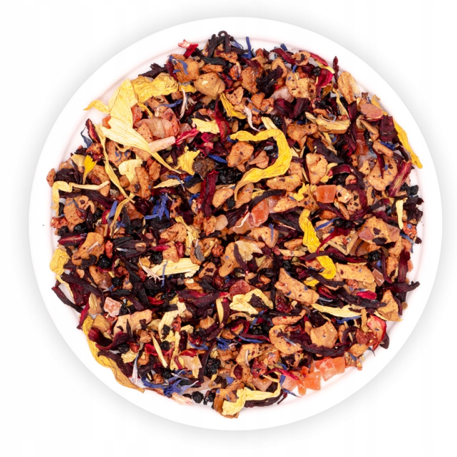 Čaj Ovocný Bora Bora Jahoda Papája Malina Papajo Teaverso 500G