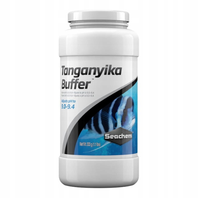 Seachem Tanganika Buffer 9.0 9.4 pH 500 g Úprava Vody Pro Cichlidy