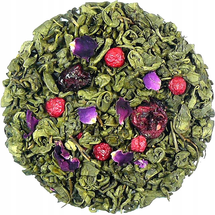 čaj Zelená Kaledonie višeň rybíz 1kg