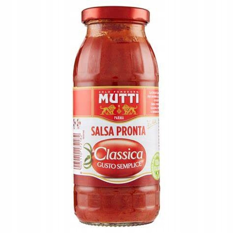 Mutti Salsa Pronta Classica 300 g |Hotová Omáčka Klasická s jemnou chutí