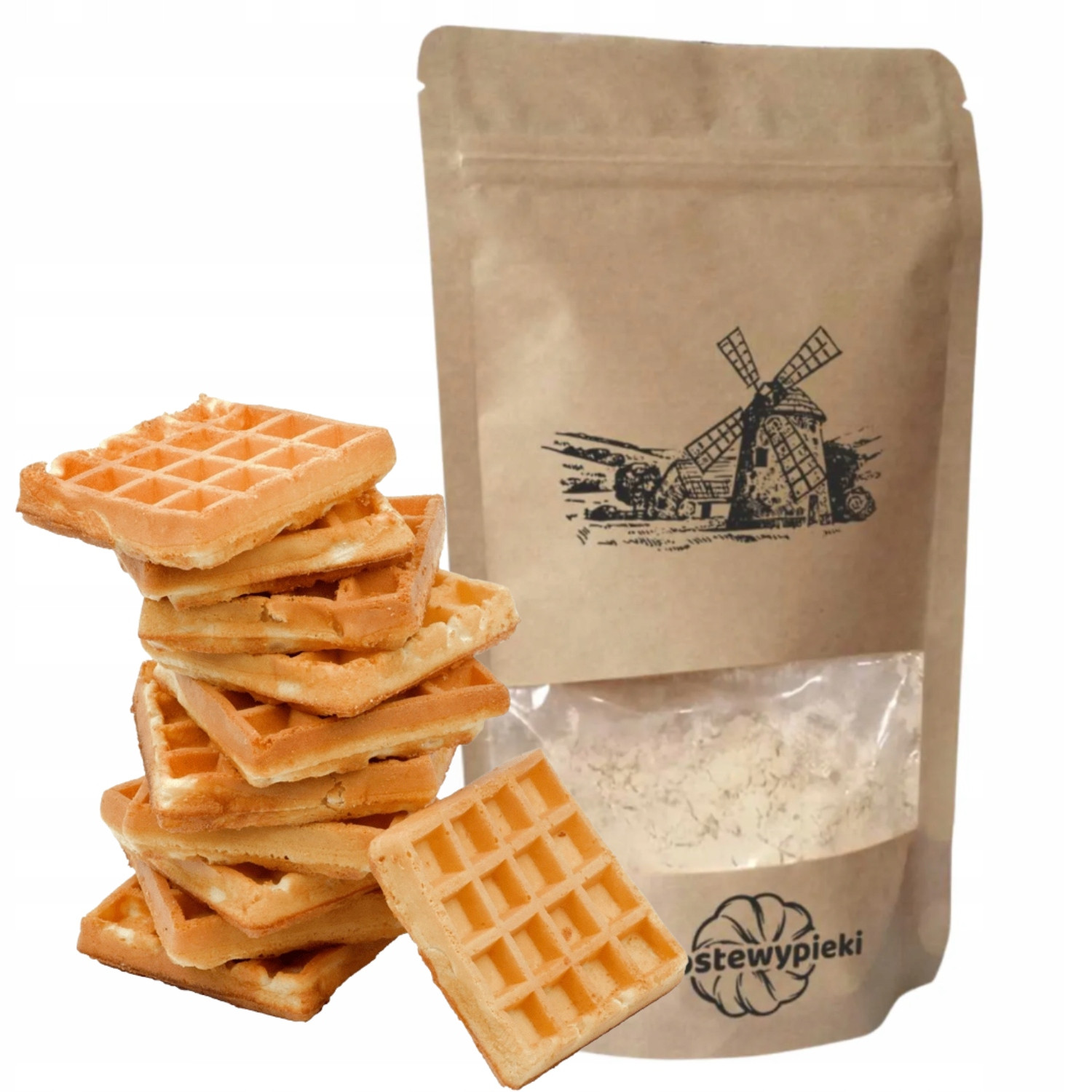 Karamelové vafle tradiční těsto směs 10 kg