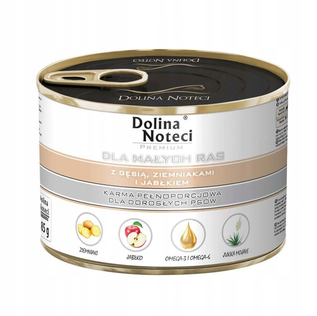 Dolina Noteci Malá plemena Husa brambory a jablka 12x185g pro malá plemena