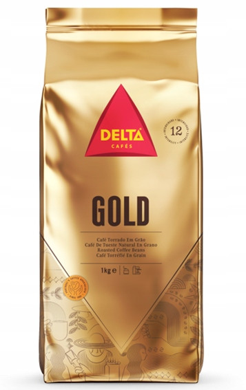 Káva zrnková káva Gold 500 g Delta