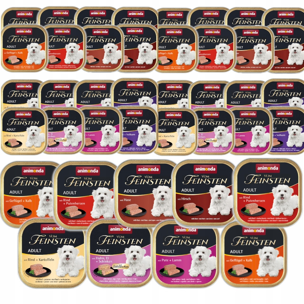 Animonda Vom Feinsten Classic Adult Mix Chutí krmivo pro psa 42 x 150g