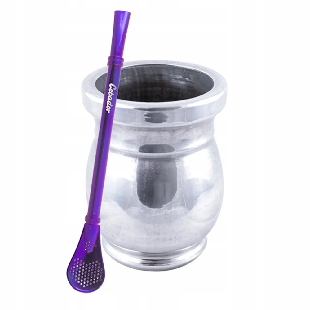 Sada Yerba Mate tykev Palo Santo bombilla Gringo Fialová 150 Ml