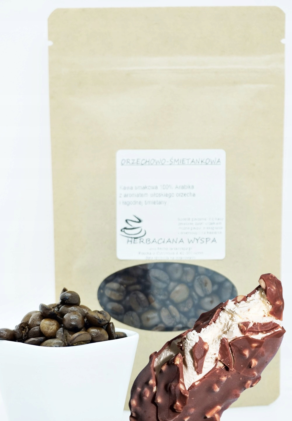 OŘECHOVO-Smetanová káva 500 g zrnková-meleme