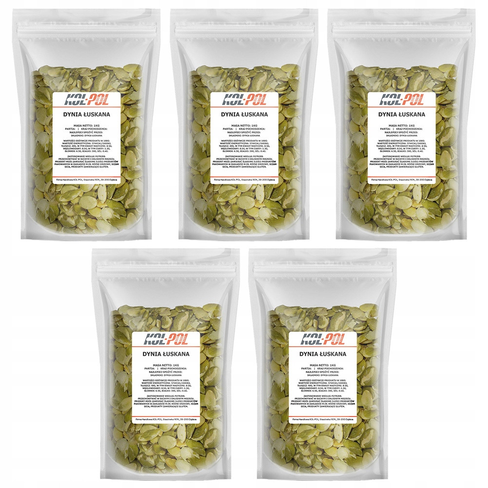 Dýně Loupaná 5kg Dýňová semínka přírodní čerstvé