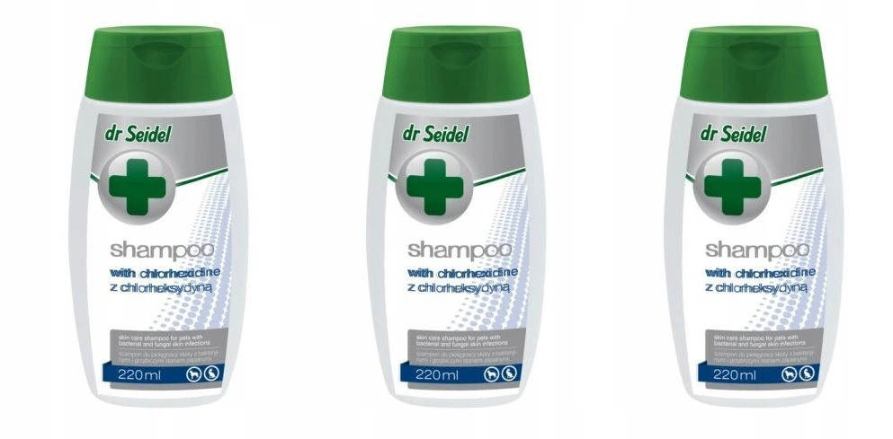 Šampon pro psa Dr Seidel 3x220 ml