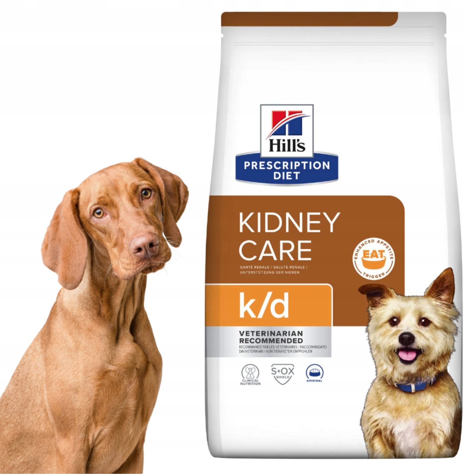 Hill's Pd pro péči o ledviny psa k/d 1,5 kg