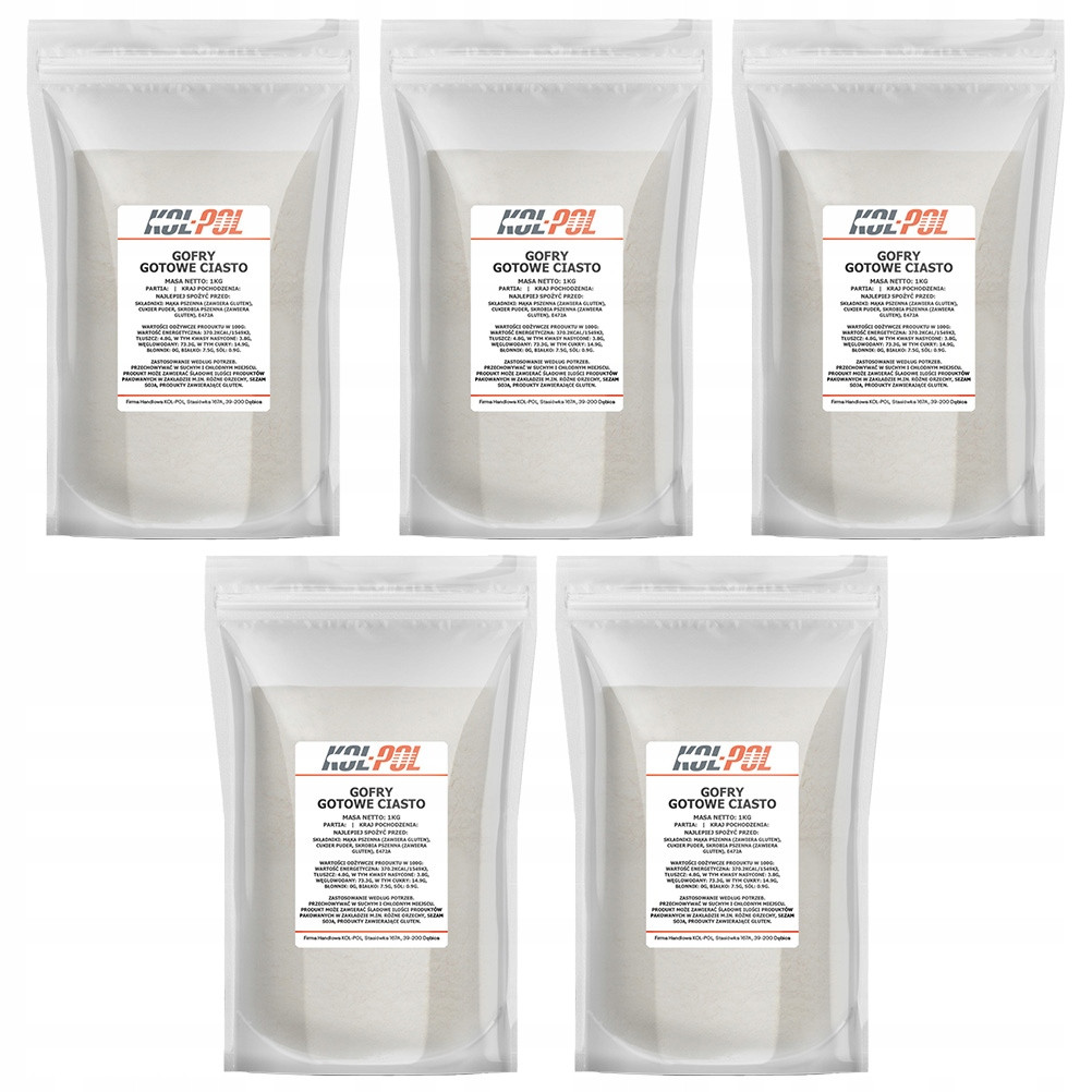 Ciasto Na Gofry 5kg Hotová směs na vafle