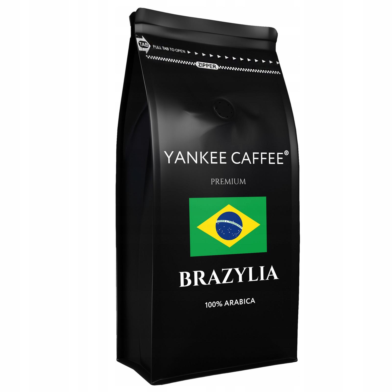 Káva zrnková Do kávovaru 1kg 100% Arabica Arabika čerstvě pražená Brazílie