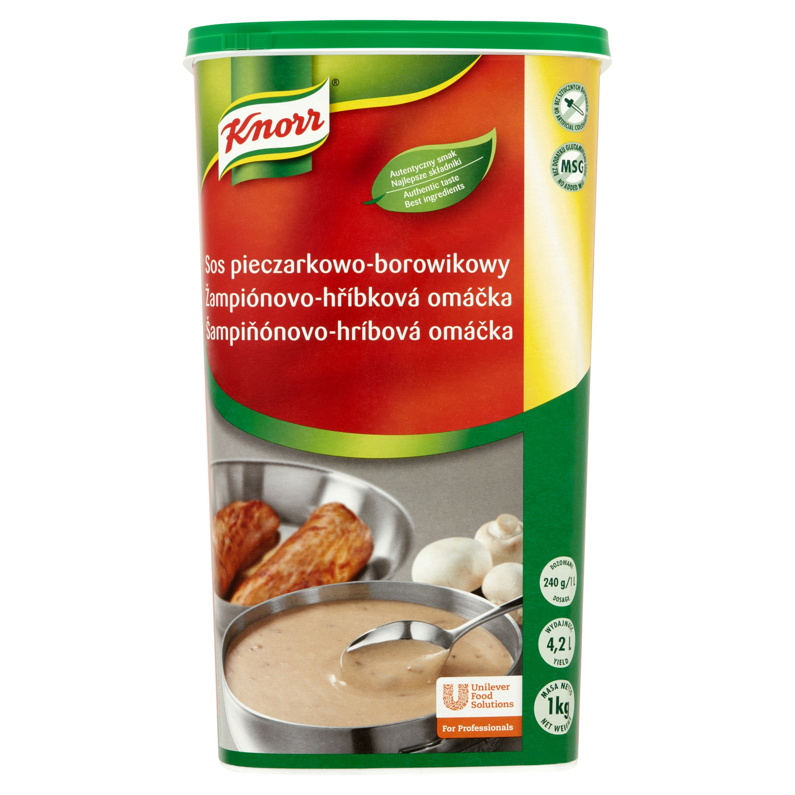 Omáčka peckovna-hříbková 1 kg Knorr