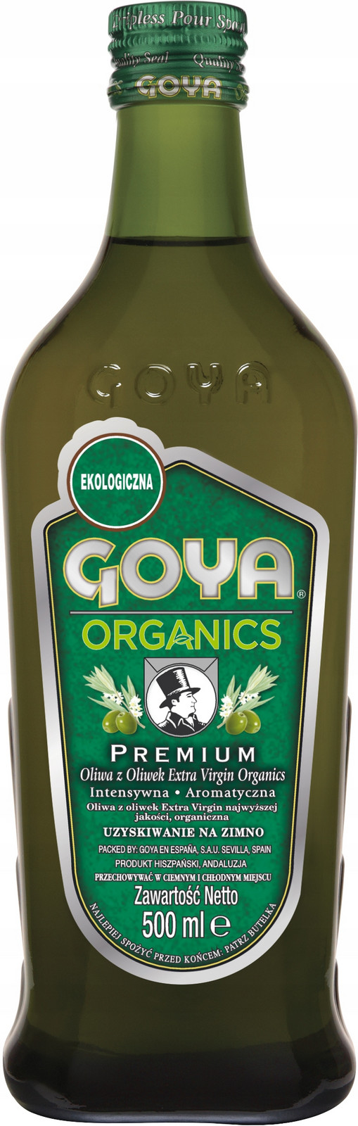 Goya Olivový olej Extra Virgin Organics 500ml Premium