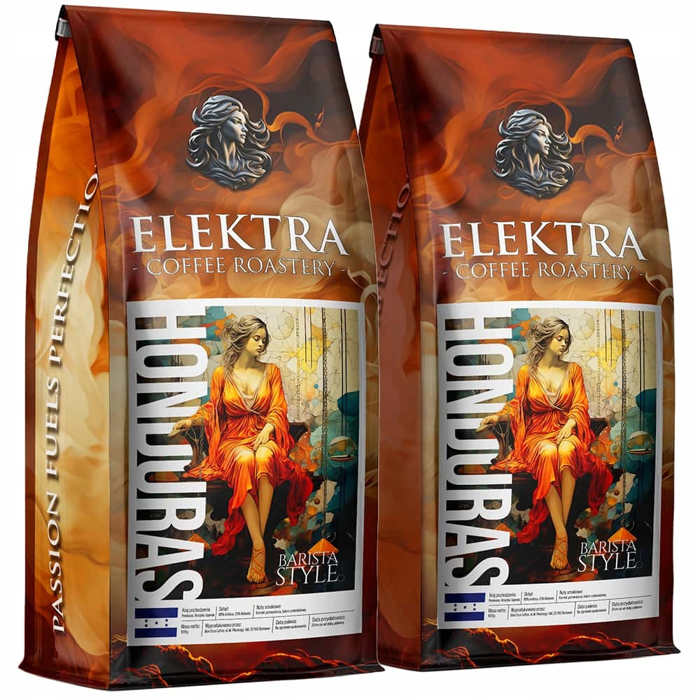 Káva zrnková Honduras Elektra Čerstvě pražená 2 kg Blue Orca Coffee