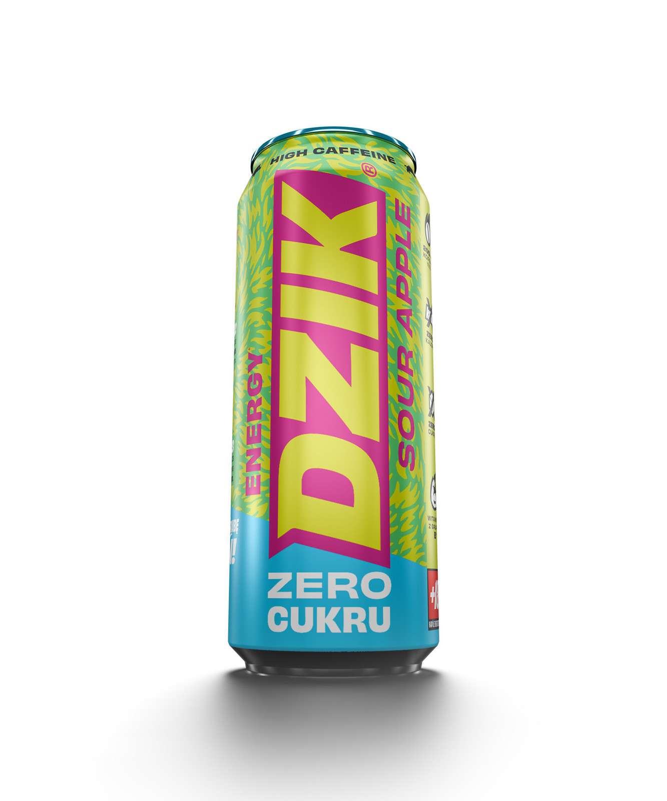 Wk Dzik Energy 500 ml Energetický nápoj Energetik 0 kalorií 0 cukru koks