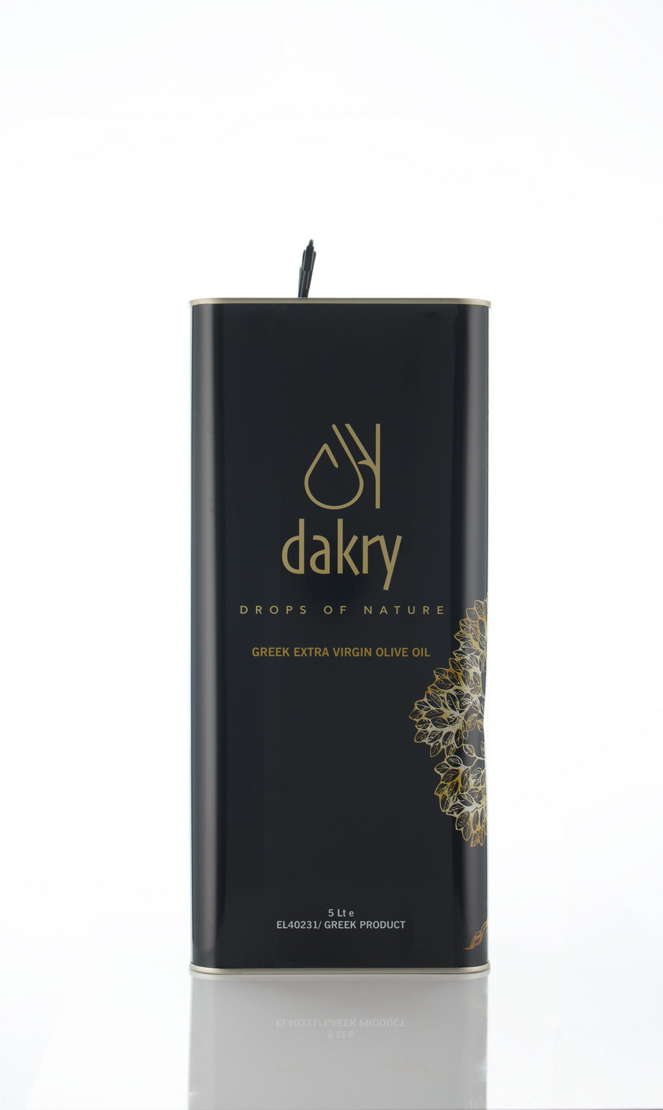 Řecký extra panenský olivový olej Dakry 5L 0.2% Raná sklizeň 2025