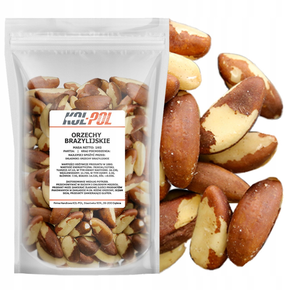 Para ořechy celé 1kg Přírodní čerstvé Kol-Pol