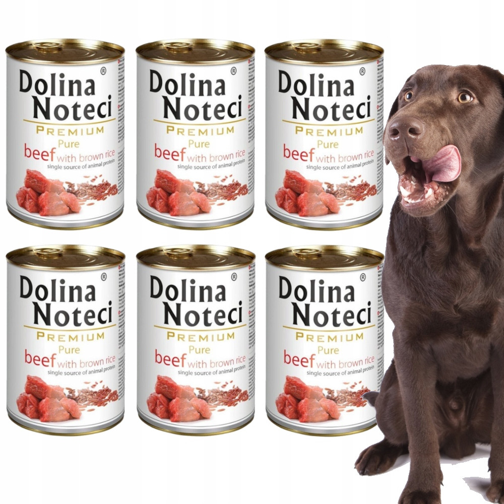 Dolina Noteci Premium Pes Pure Hovězí 6 x 400g