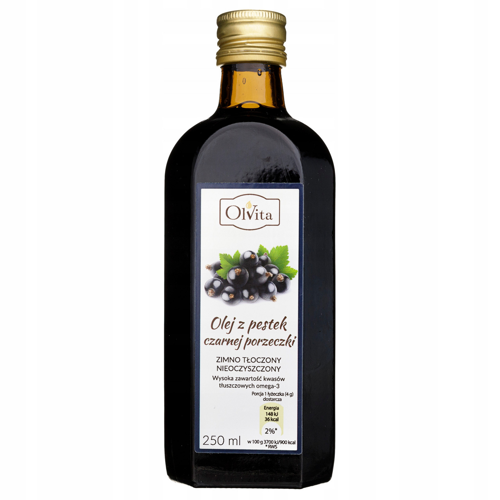 Olej ze semen černého rybízu za studena lisovaný