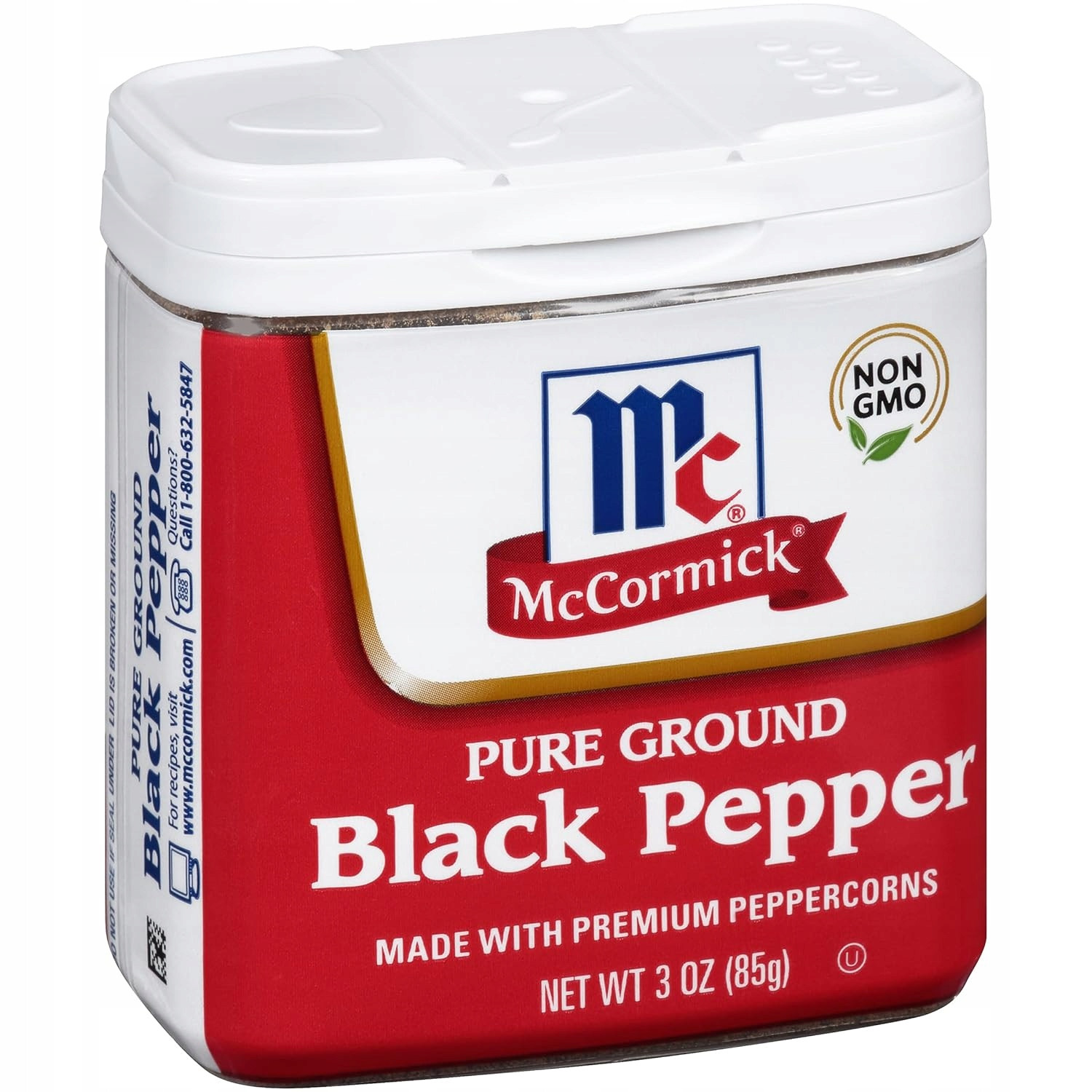 Pepř černý mletý McCormick 85 g usa