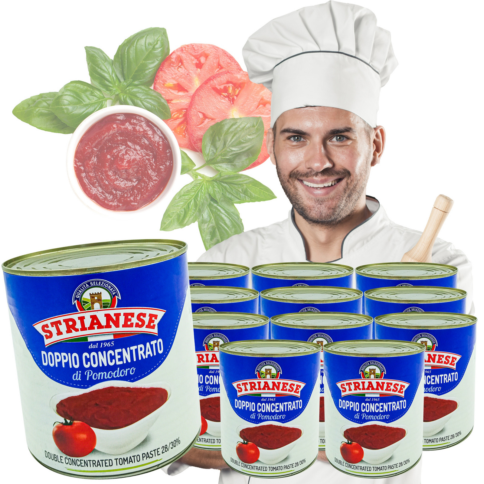 Rajčatový Koncentrát Strianese 800g Svářečka