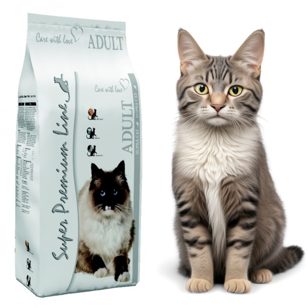 Lehce stravitelné krmivo pro kočky Delikan Supra 10kg