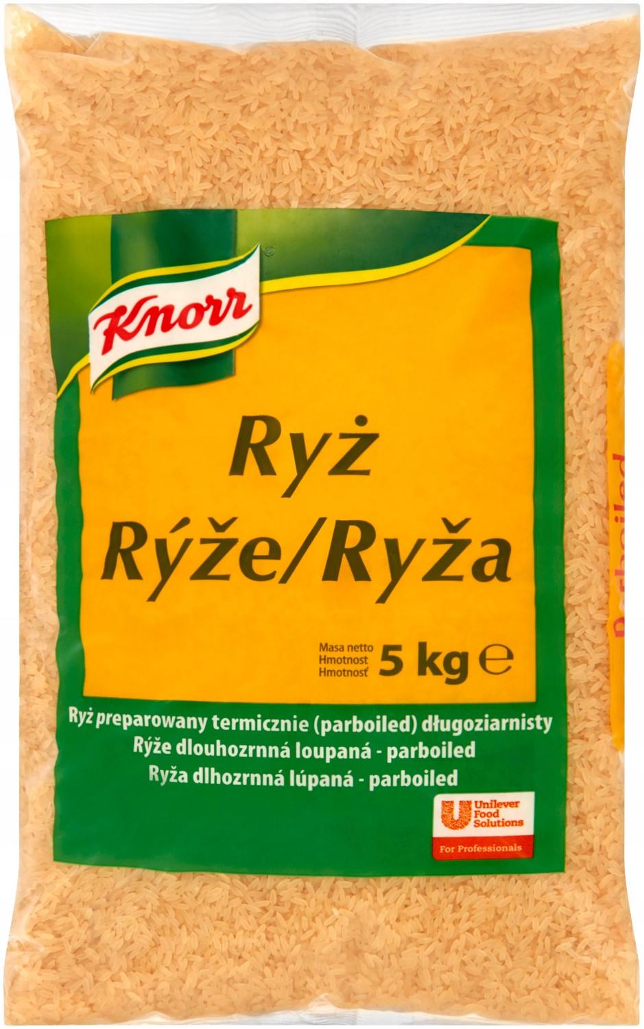 Dlouhozrnná rýže parboiled 5 kg Knorr