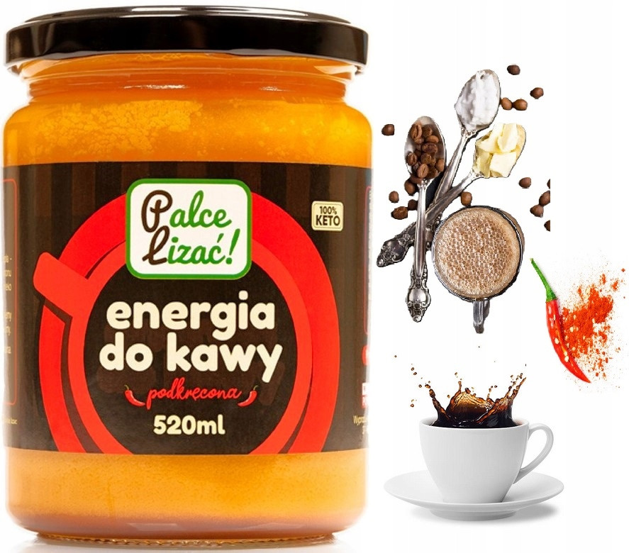 Energie Na Kávu S Chilli 520 ml Palce Lizać Káva Kulovzdorná