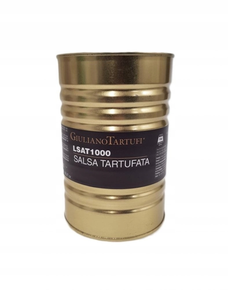 Lanýžová omáčka z černého lanýže (Salsa Tartufata), 1 kg v plechovce