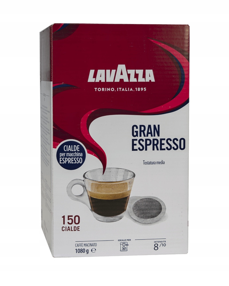 Pody Lavazza Gran Espresso Ese 150 ks Dárek videokniha