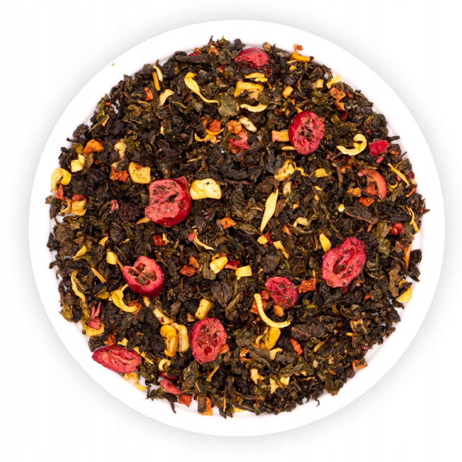 Čaj Oolong Listové Noci A Dny Brusinky Jahoda Balta Teaverso 1000