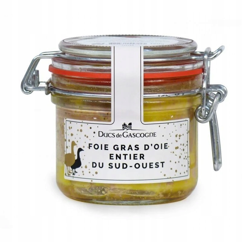 Ducs de Gascogne Husí Foie Gras z Jihozápadu Francie v celku (sklo), 180g