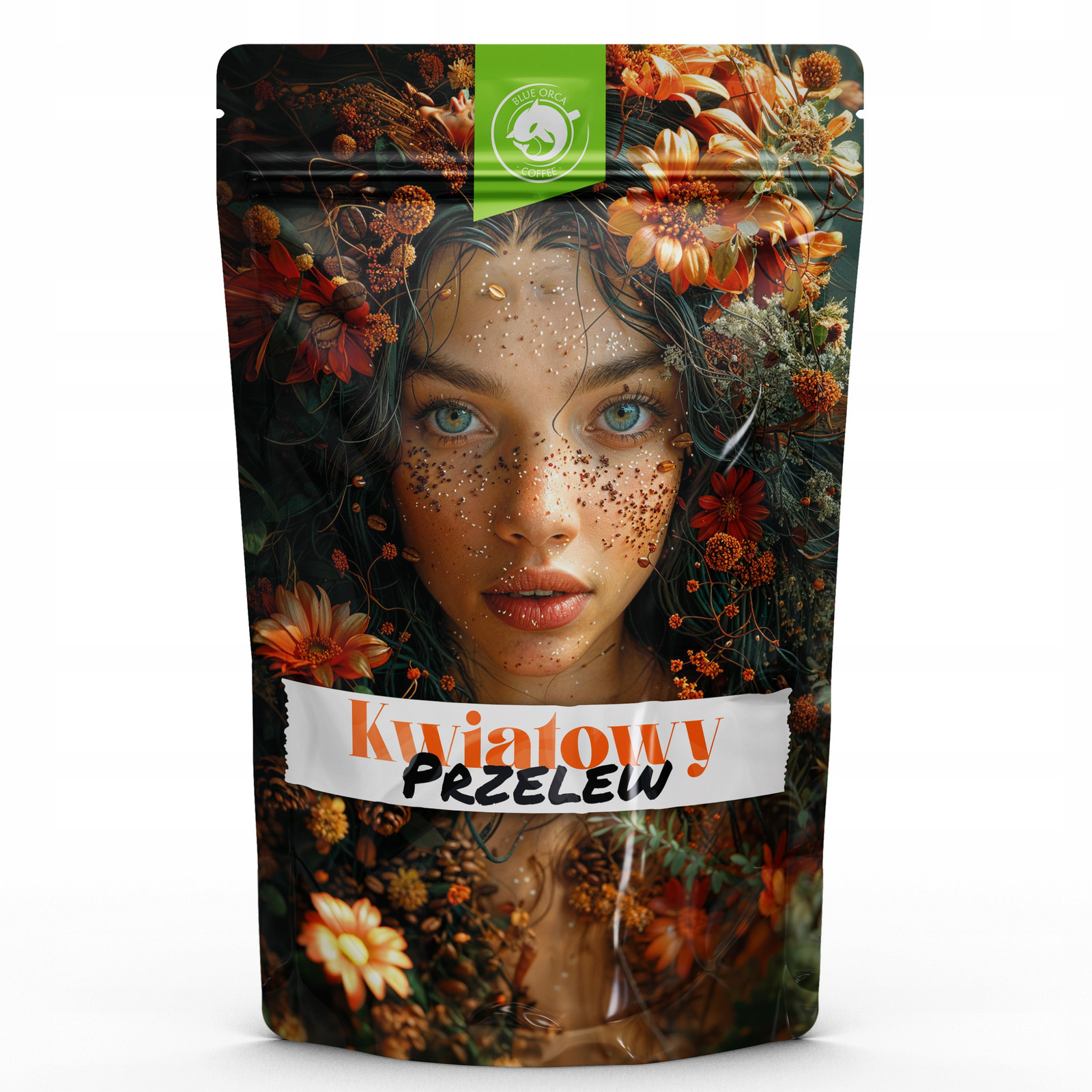 Káva zrnková Limited Edition Specialty Květinový Přepad 500g Blue Orca