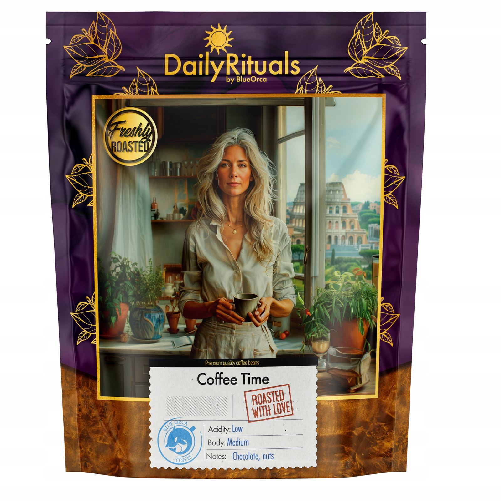 Káva zrnková Daily Rituals Coffee Time Čerstvě pražená 100% Arabica