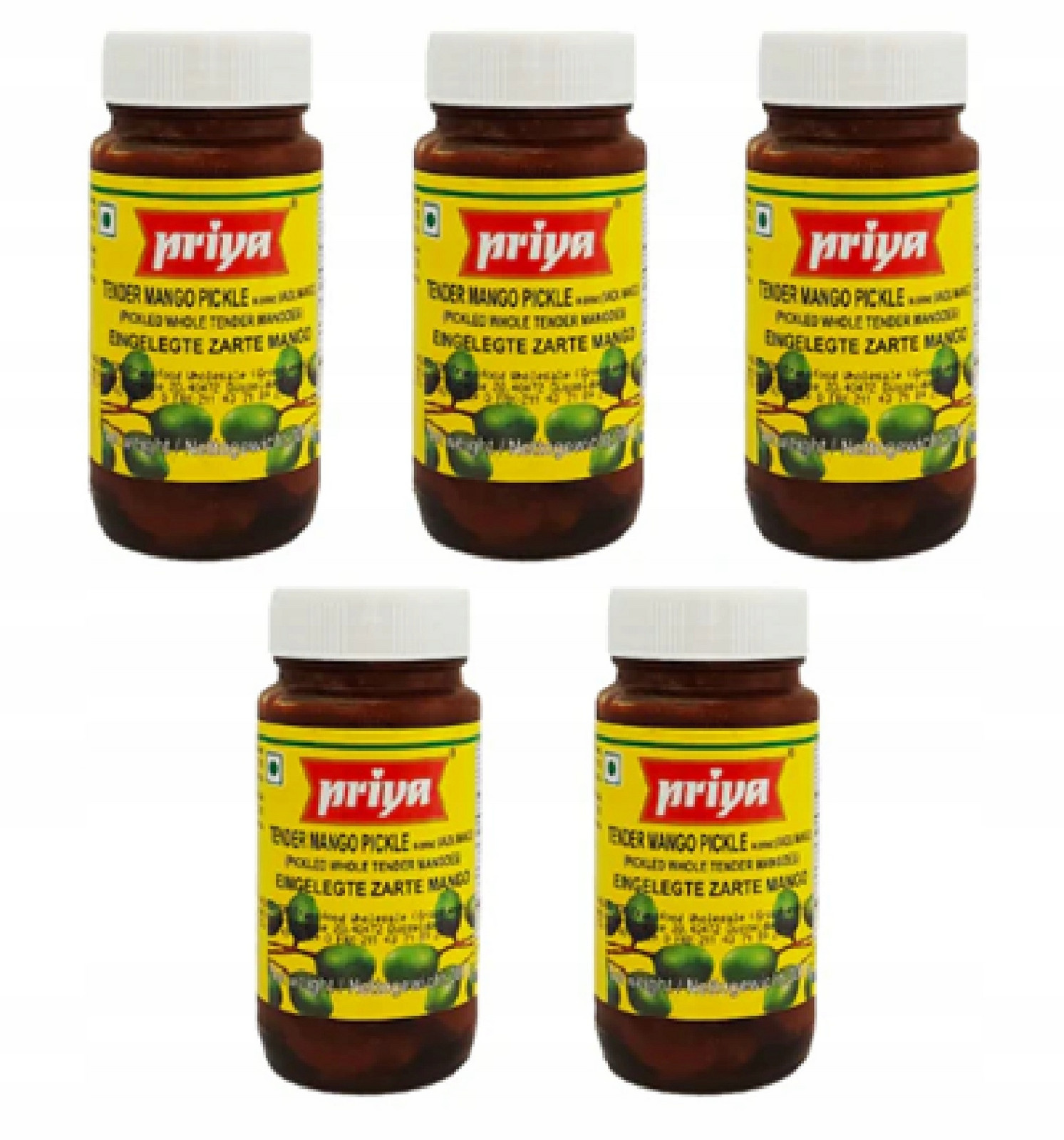 Priya Tender Mango (Vadu) Piccle (balíček 5 x 300 g)