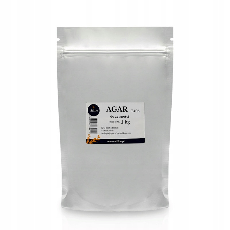 Agar 1kg Přírodní Želatina Hustík s Alg